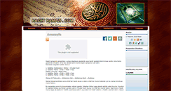 Desktop Screenshot of hacetnamazi.com